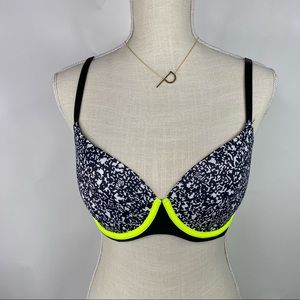 Love PINK Victoria’s Secret Black and White Bra
